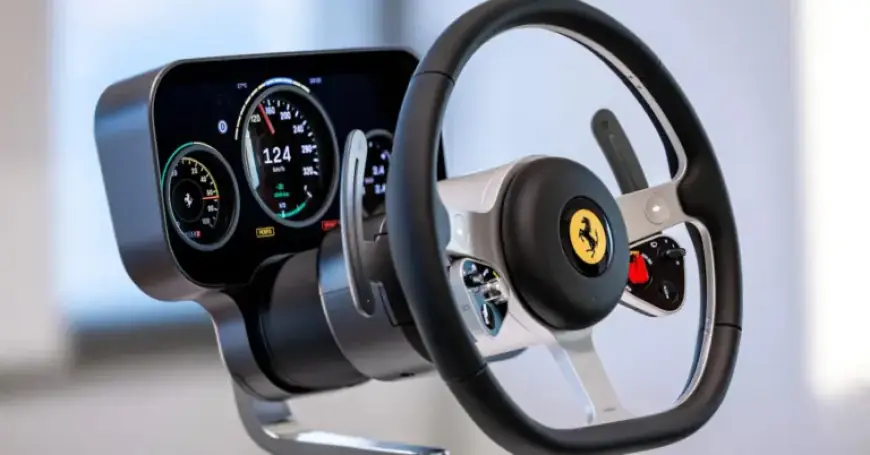 Ferrari Unveils Teaser Images for New Luce Electric Sports Car