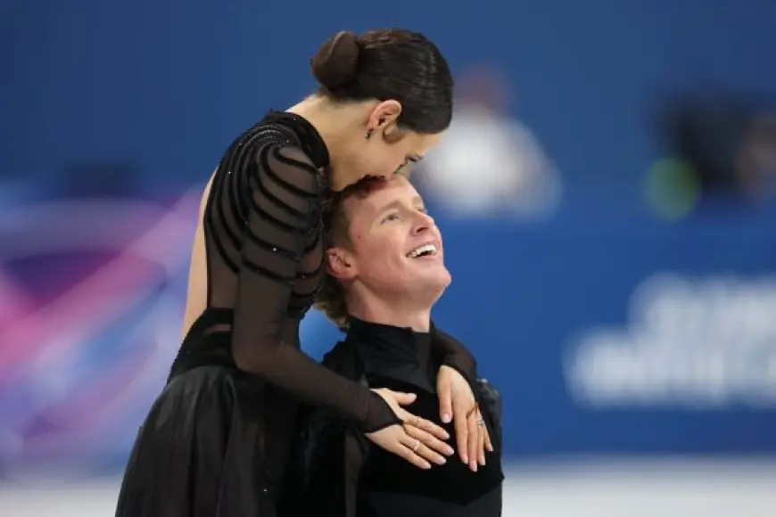 Madison Chock and Evan Bates sit second after Olympic rhythm dance
