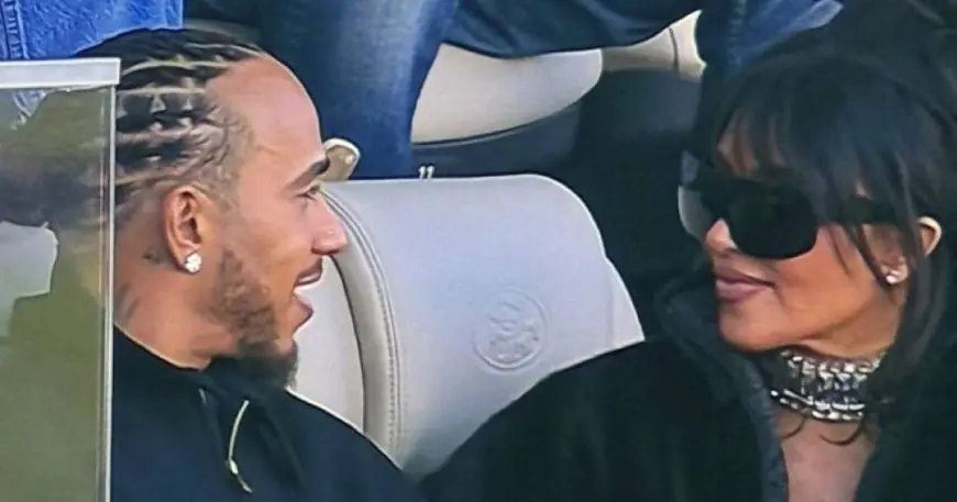 Lewis Hamilton and Kim Kardashian go public at Super Bowl amid new spotlight