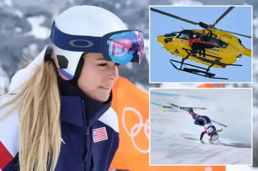 Lindsey Vonn Reflects on Olympic Crash: ‘I Have No Regrets’