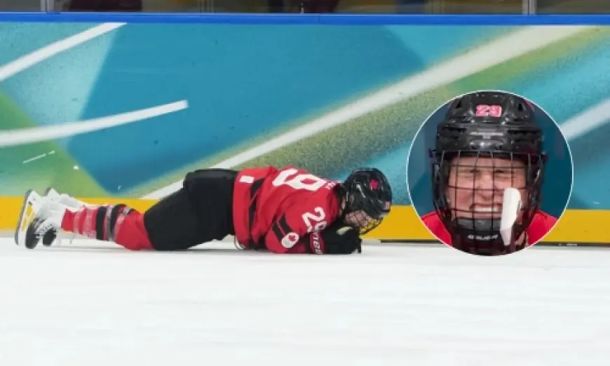 Marie-Philip Poulin injury clouds Canada’s win over Czechia in Olympic women’s hockey