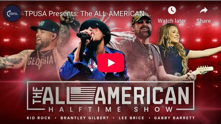 TPUSA halftime show drew millions, but Super Bowl 2026 halftime still dominated