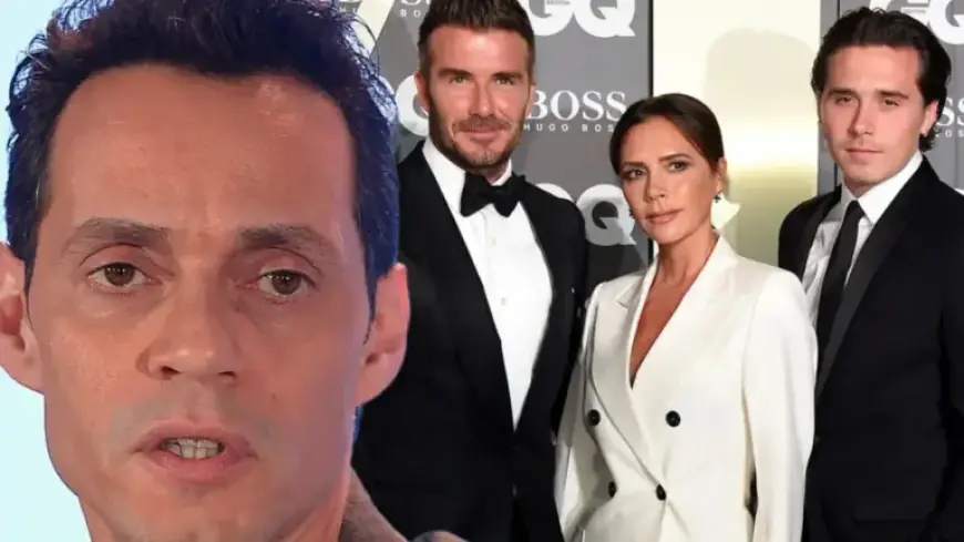 Marc Anthony Speaks Out on Beckham Family Dispute