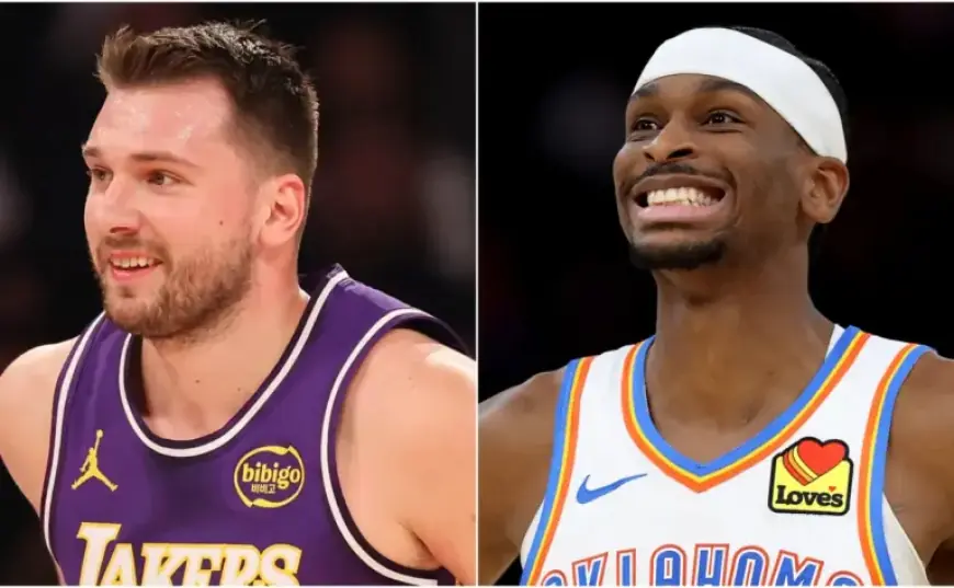 Luka Doncic, Shai Gilgeous-Alexander Absent Today in OKC vs Lakers Matchup