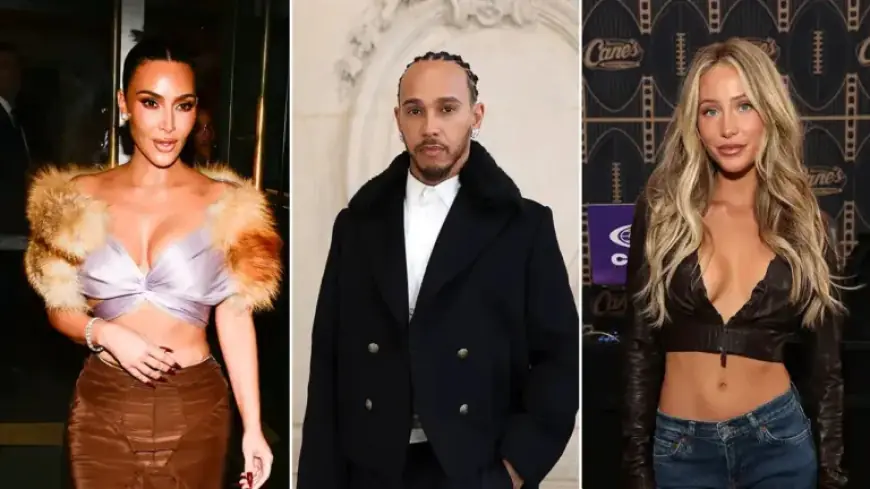 Kim Kardashian and Lewis Hamilton Ignite Romance Rumors at Super Bowl