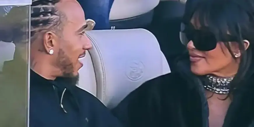 Kim Kardashian and Lewis Hamilton Ignite Dating Rumors at Super Bowl