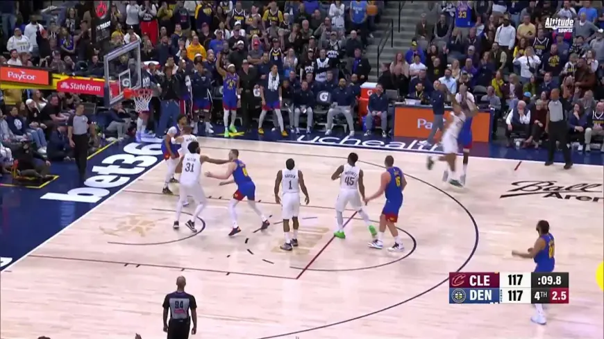 Cavs vs Nuggets: Cleveland rallies late for 119–117 win in Denver