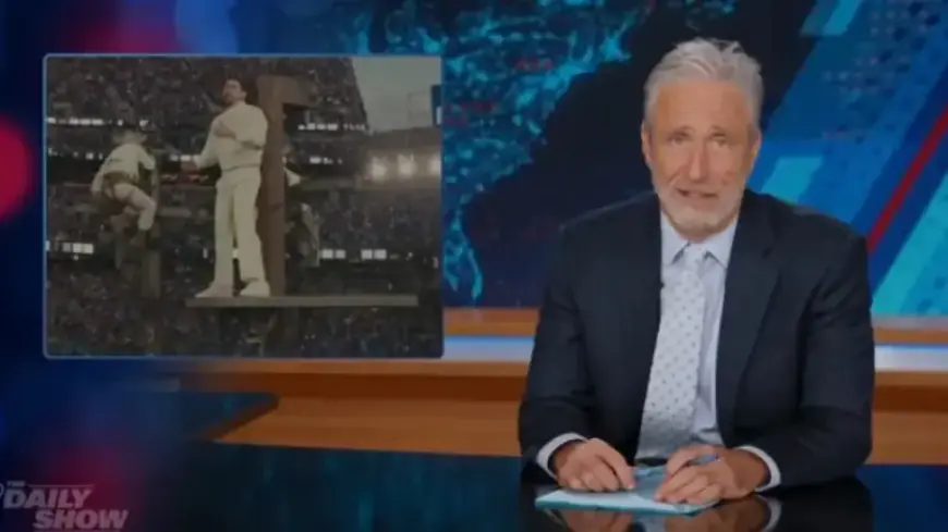 Jon Stewart Criticizes Conservative Backlash to Bad Bunny’s Halftime Performance