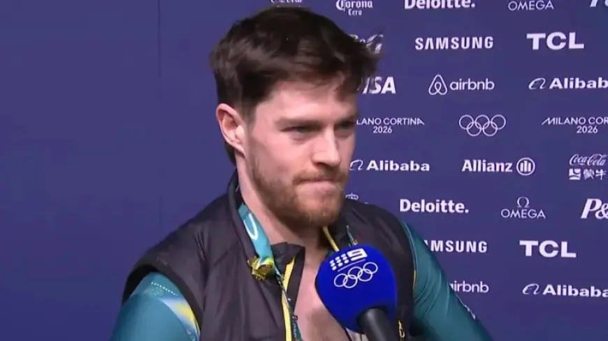 Australian Speed Skater Disappointed After Early Exit in Qualifying