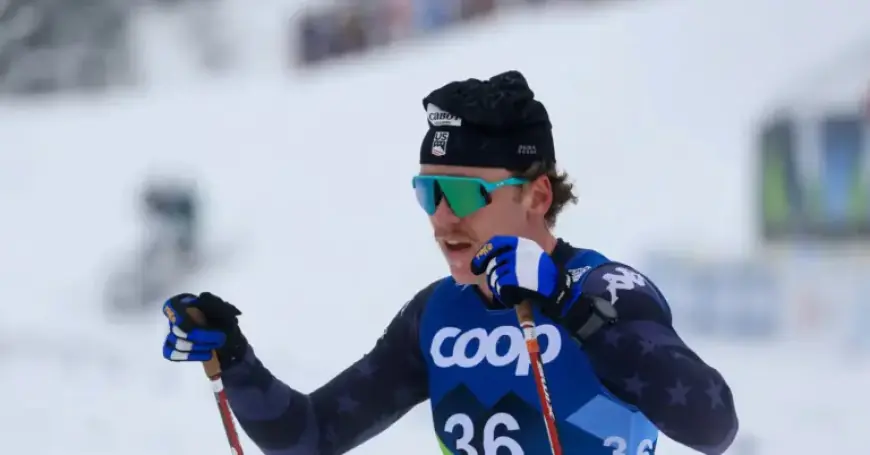 Skiers Find Relaxation in Cross-Country Knitting Craft