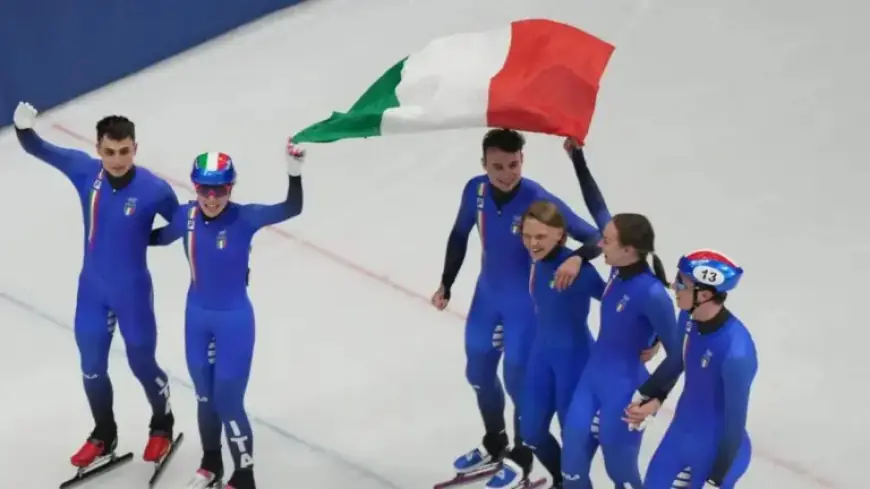 Italy Shines in Winter Olympics 2026: Gold in Mixed Relay, Fontana Advances