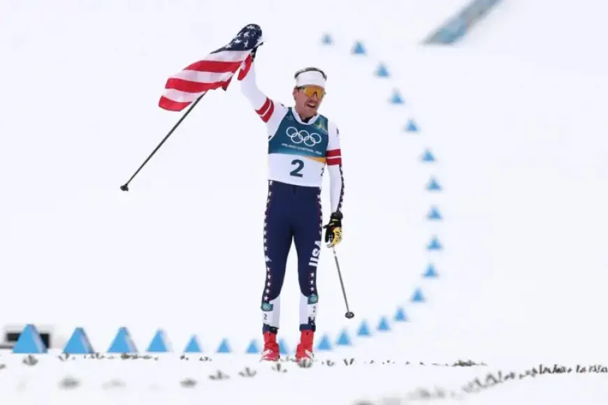 Ben Ogden Breaks 50-Year U.S. Olympic Medal Dry Spell in Cross-Country Skiing