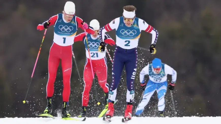 Ben Ogden Wins Silver, Breaking USA’s 50-Year Cross-Country Medal Drought