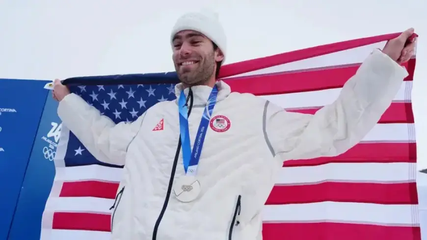 American Olympian Alex Hall Clinches Silver in Men’s Freeski Slopestyle