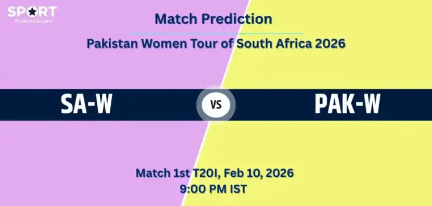SA-W vs PAK-W: Dream11 Prediction for 2026 First T20I Match