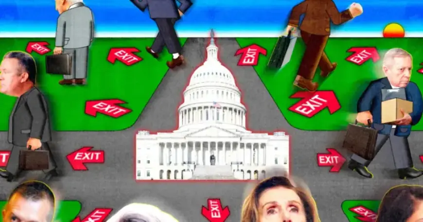 Record Number of Congressional Members Resign Amidst High Turnover Rate