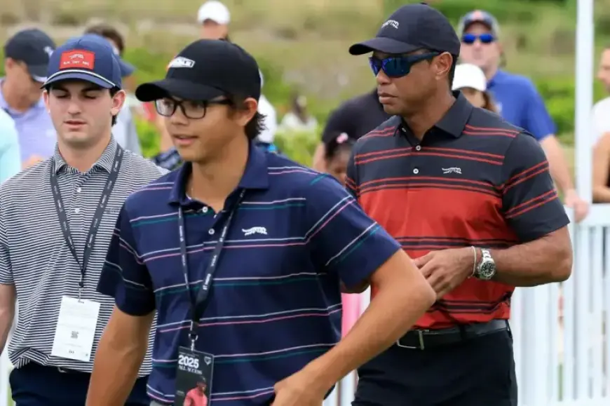 Tiger Woods’ Son Charlie Chooses College for Golf Career