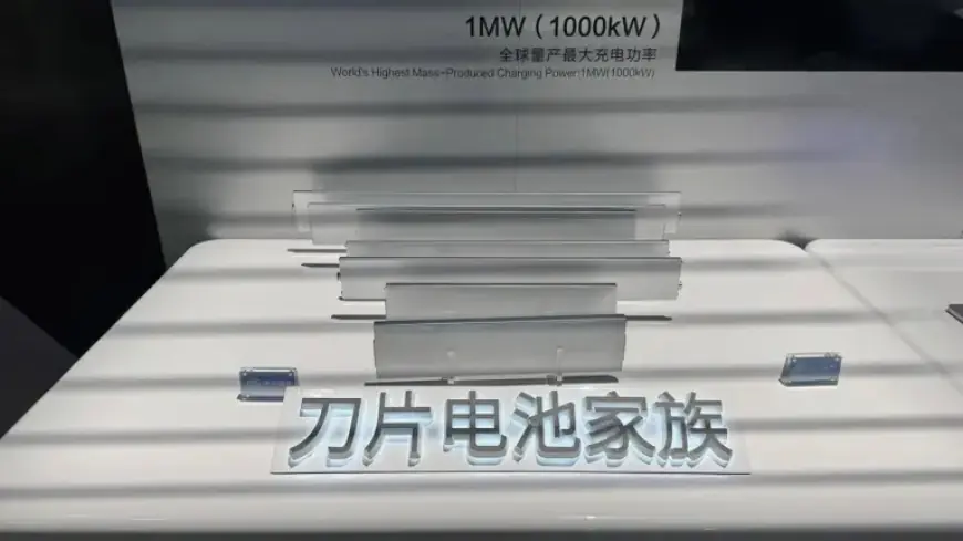 BYD Develops Sodium Batteries Boasting 10,000 Cycle Lifespan