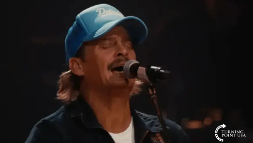 Kid Rock Refutes Lip-Sync Claims at Turning Point Halftime Show