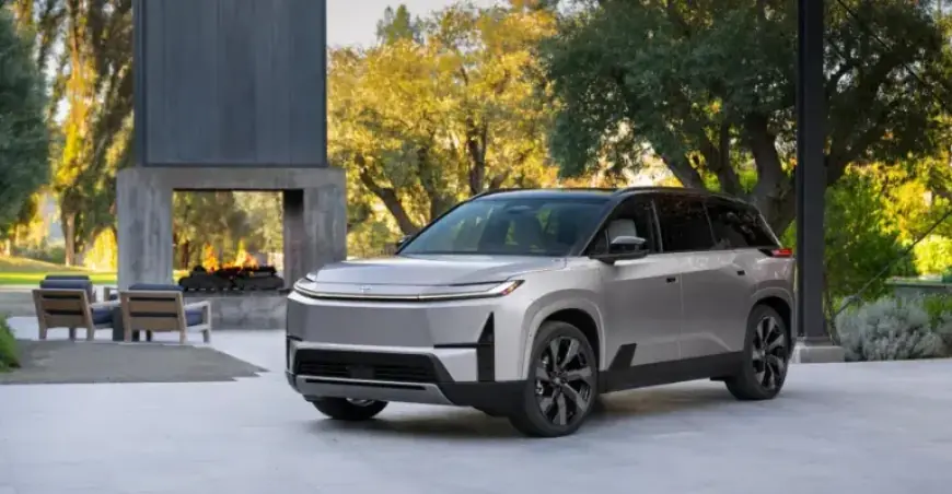 Toyota Highlander Transforms into Three-Row Electric SUV with 320-Mile Range