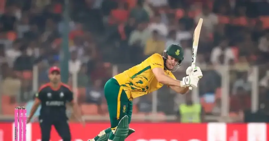 Miller Confident Against Afghanistan’s Spinners, Backs Proteas