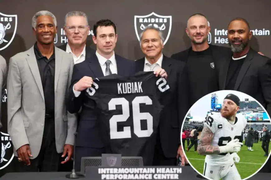 Maxx Crosby Missing from Klint Kubiak’s Raiders Press Conference
