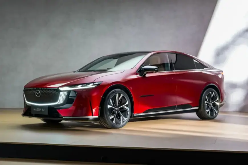 Mazda 6 Electric Hits UK This Summer, Matches Tesla Model 3 Pricing