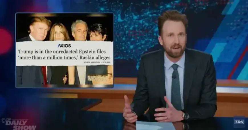 Late Night Explores Trump’s Numerous Mentions in Epstein Documents