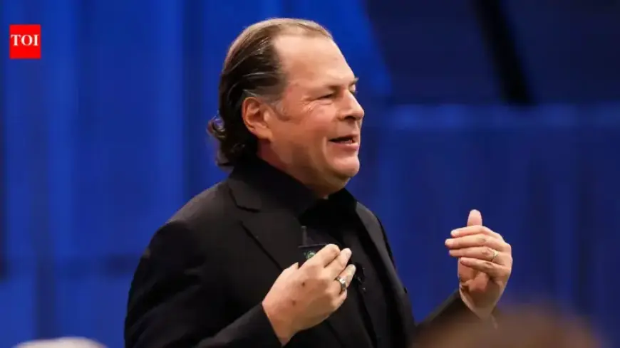 Salesforce CEO Marc Benioff Sparks Employee Anger with Town Hall Jokes