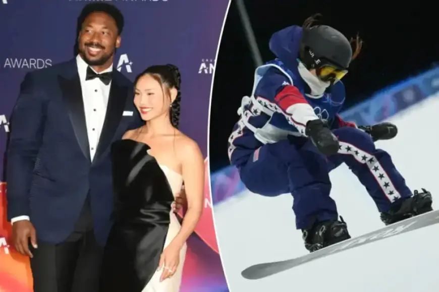 Myles Garrett Travels to Italy to Support Olympian Girlfriend Chloe Kim