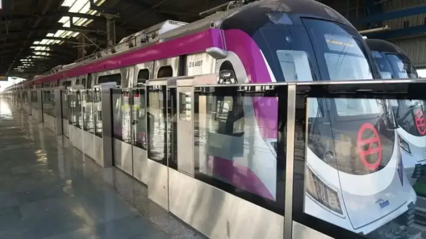 Delhi Metro’s Magenta Line to Surpass Pink Line as Longest Corridor
