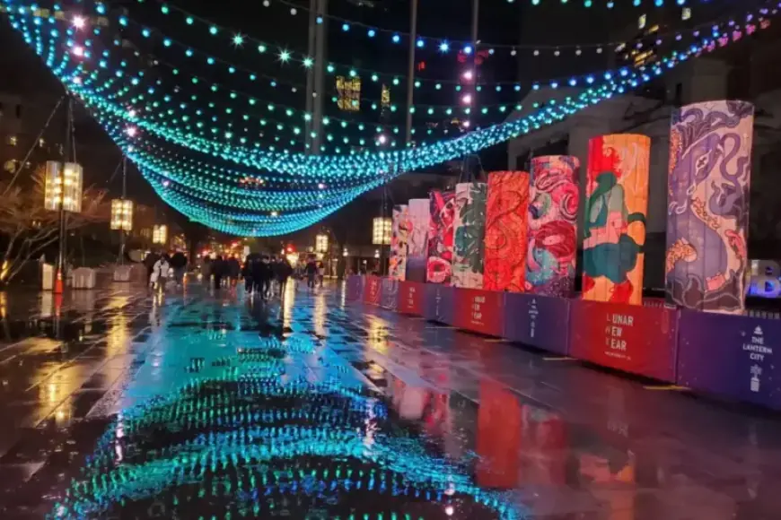 Vancouver Welcomes Back Giant Lunar New Year Lantern Festival