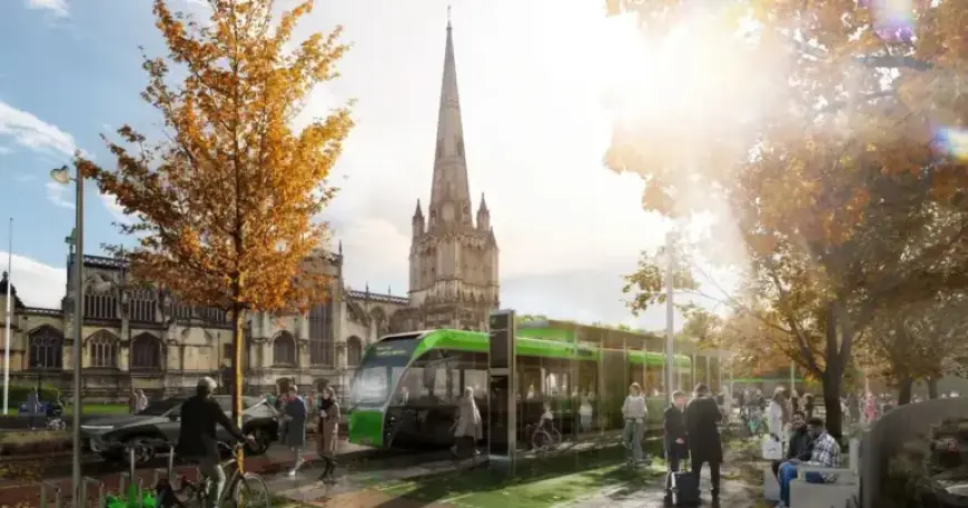 Bristol Mass Transit Gets Visual Preview; Mayor Pledges Completion in Four Years
