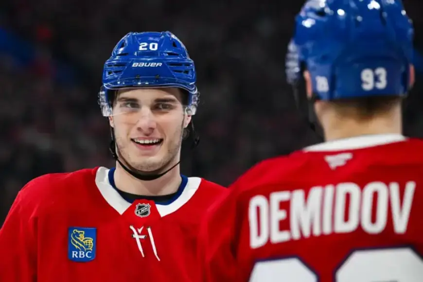 Slafkovsky Driven to Impact Canadiens’ Success