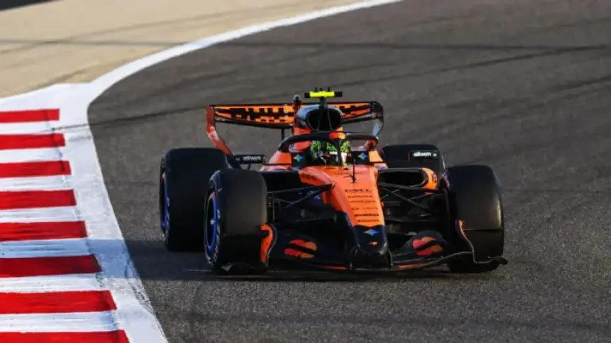 Lando Norris Leads Day 1 of F1 Testing in Bahrain with McLaren