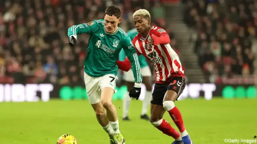 Nilson Angulo Surprisingly Starts as Sunderland Hosts Liverpool Live at 21:15