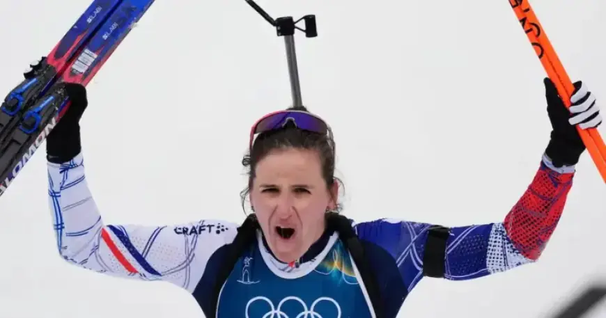 France Dominates Olympic Biathlon: Simon Grabs Gold, Jeanmonnot Secures Silver