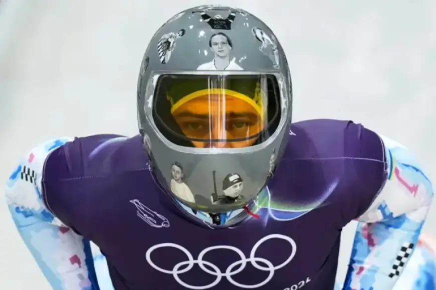 Ukrainian Skeleton Racer Heraskevych Resumes Training in Banned Helmet