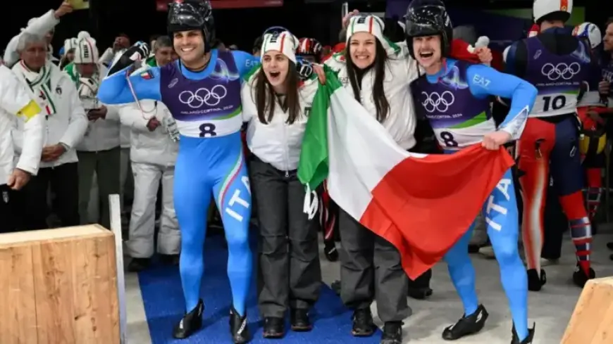 Italy Wins Gold in Luge Doubles at 2026 Olympics Live