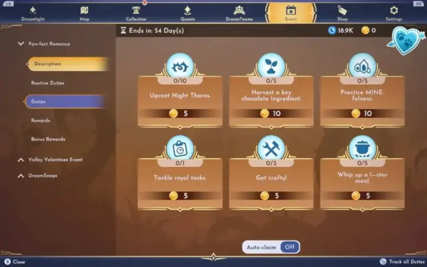 Disney Dreamlight Valley Guide: Complete Paw-fect Romance and Routine Duties