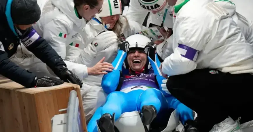 Voetter and Oberhofer Secure Italy’s Home-Ice Victory in Olympic Women’s Luge Doubling
