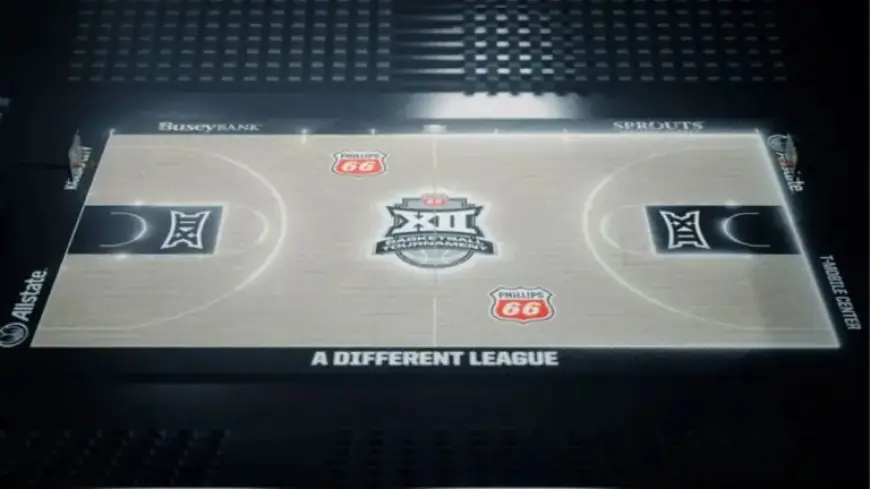 Big 12 Basketball Games Feature Dynamic LED Floor Designs