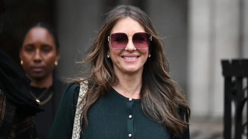 Elizabeth Hurley lights up social feeds with radiant red bikini vacation snap