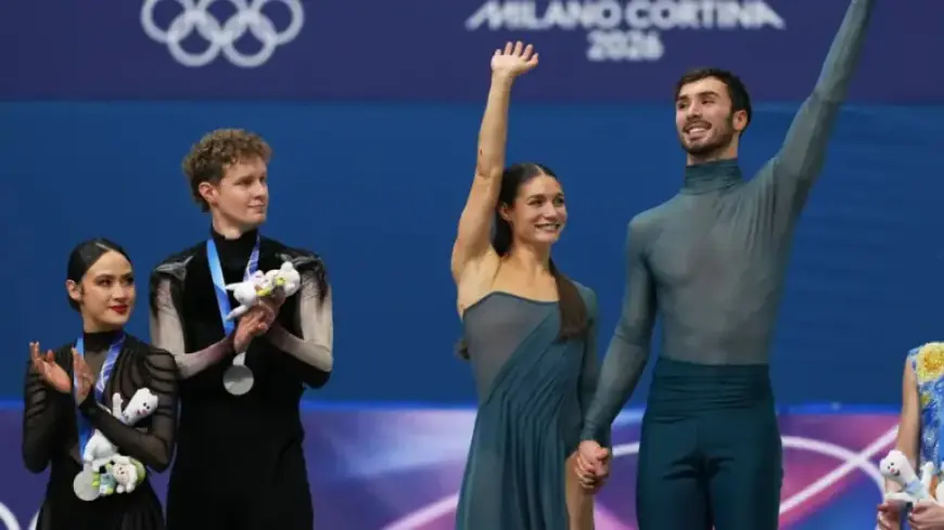 USA’s Chock and Bates Secure Olympic Ice Dance Silver