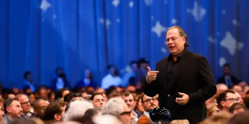 Salesforce Shares Benioff’s Keynote; ICE Jokes Missing
