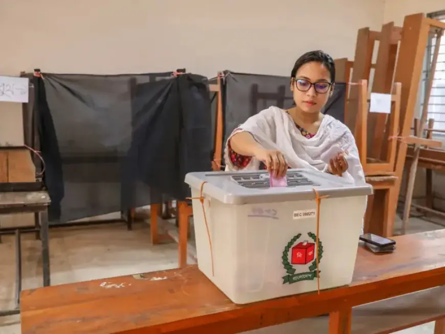 Bangladesh 2026 Election: Shafiqur and Tarique Rahman Cast Votes Live
