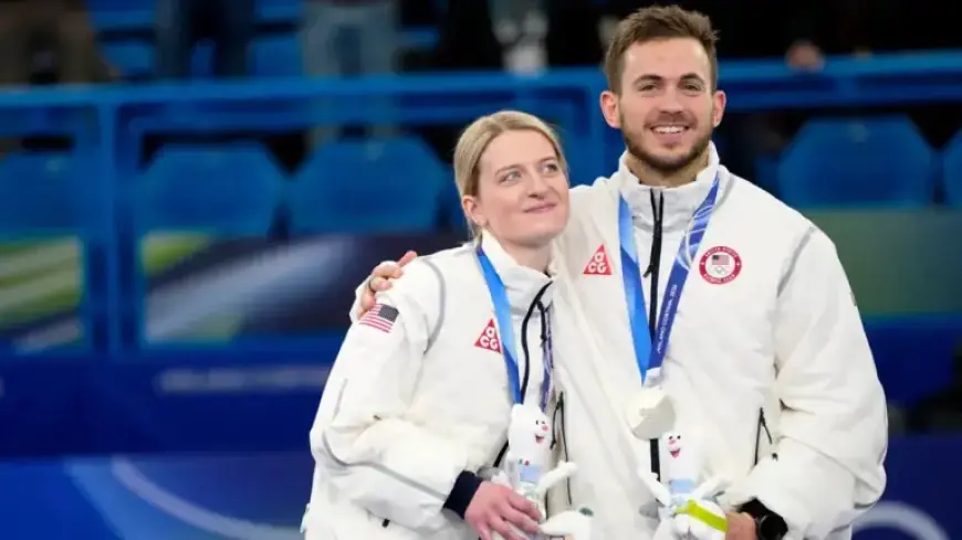 US Curlers Dropkin, Thiesse Capture Silver in Mixed Doubles