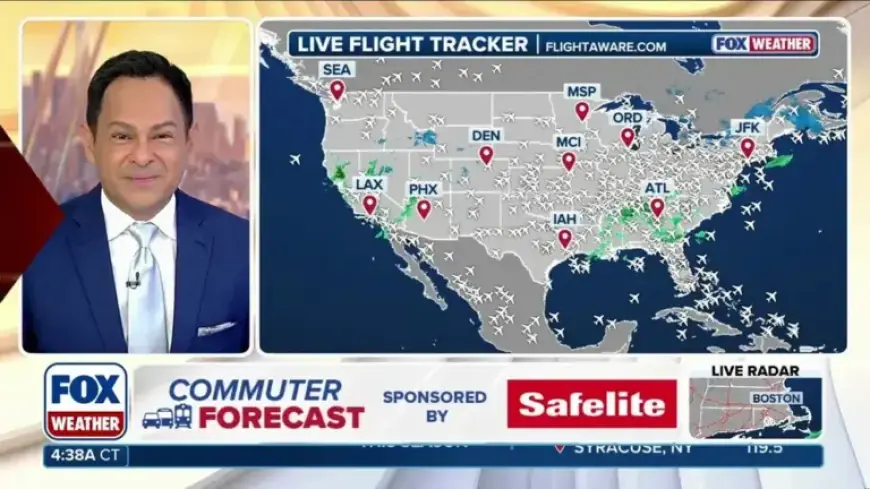 Dense Fog and Winter Weather May Disrupt Travel Across South and West