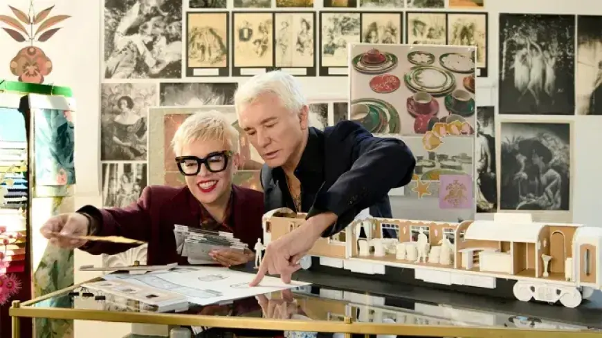 Baz Luhrmann and Catherine Martin Craft Carriage for British Pullman Train