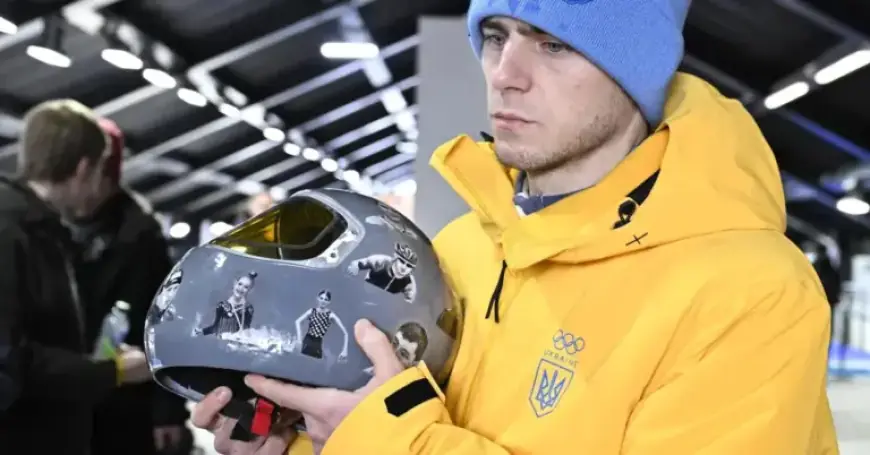 Ukrainian Olympian Disqualified Over Helmet Honoring War Dead: ‘Our Dignity’s Price’